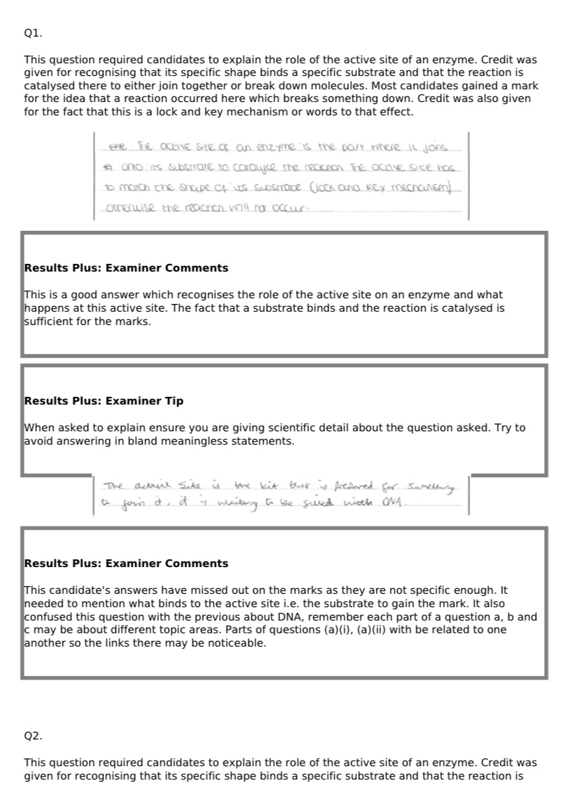 Edexcel GCSE Topic Tests (ExamWizard)