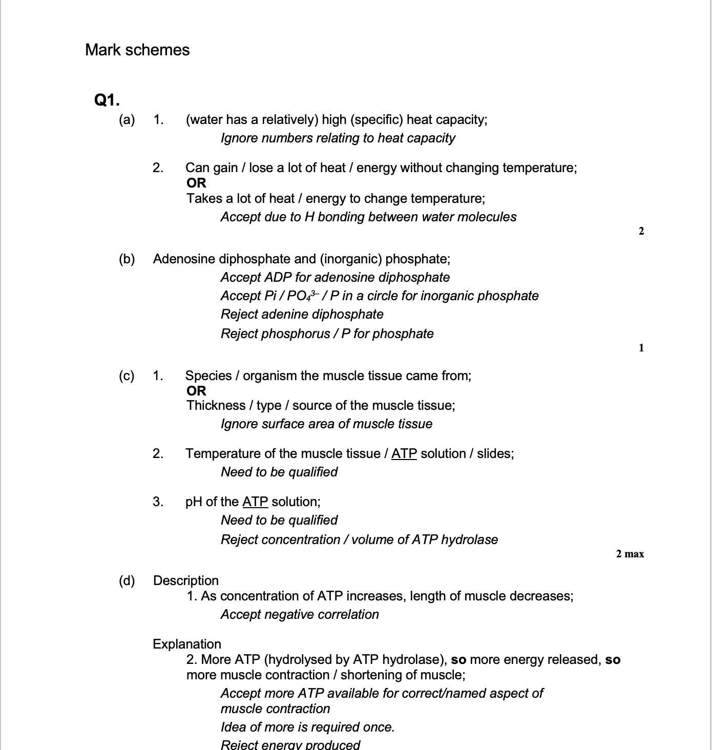 AQA A-Level Biology Question Bank