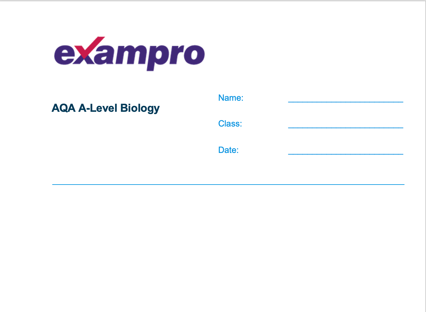 aqa a level biology practice essay questions