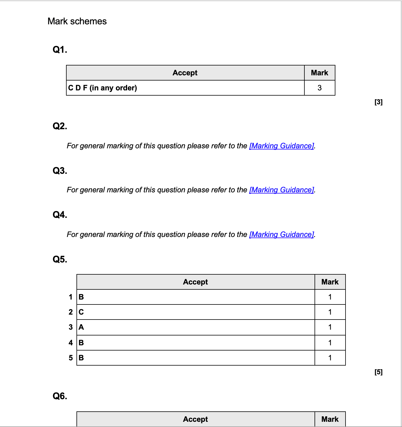 AQA GCSE French Question Bank